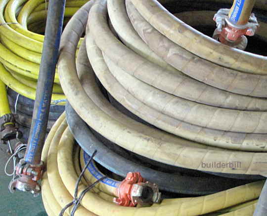 3/4 inch air hoses.