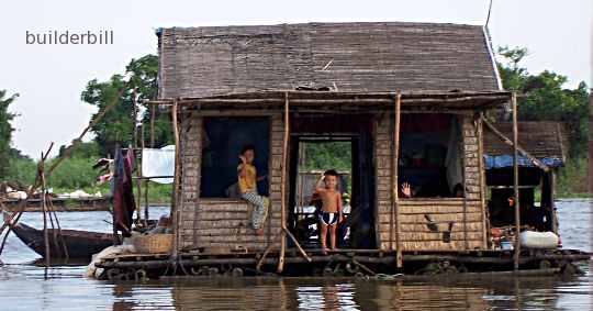 bamboo raft