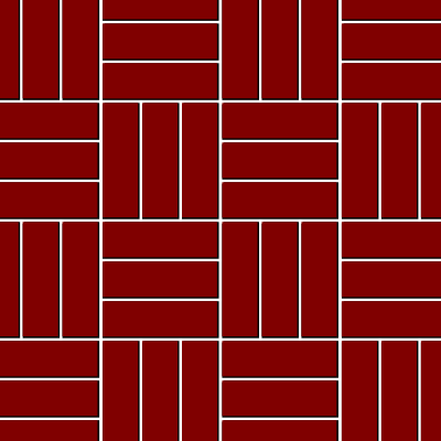 basket weave bond