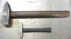 small blacksmiths hammers