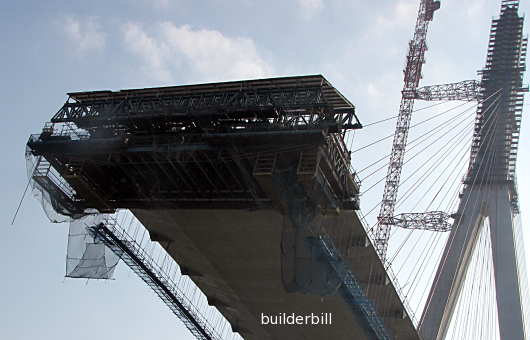 bridge construction Mekong Delta