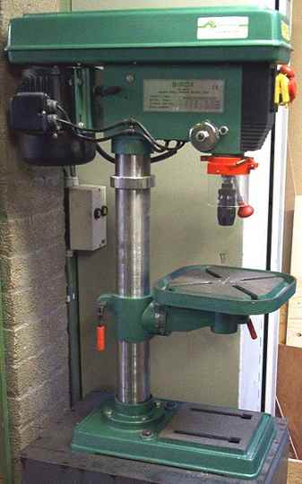 A cheap drill press