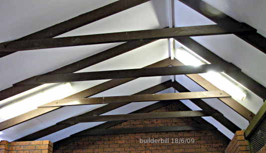 collar ties in exposed roof