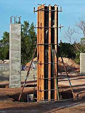 concrete formwork for columns