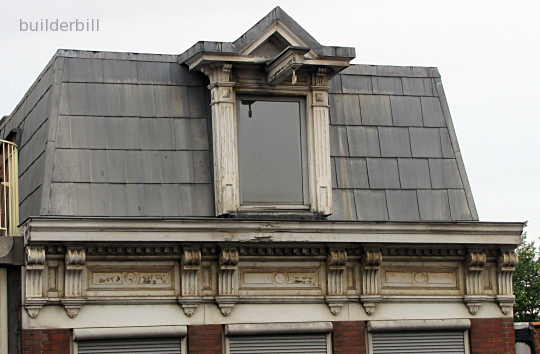 large stone corbels in pairs