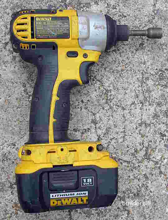 a cordless impact driver