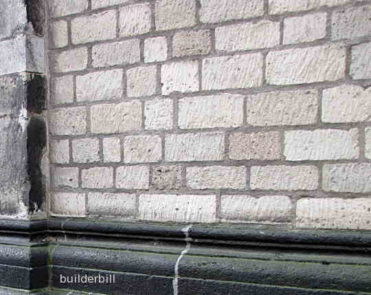 coursed squared rubble masonry