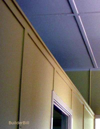 cover battens to wall and ceiling sheet joins