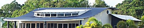 Custom orb roof and wall cladding