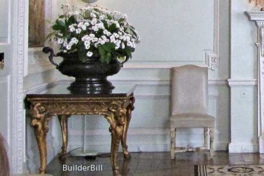 A dado rail and dado panelling