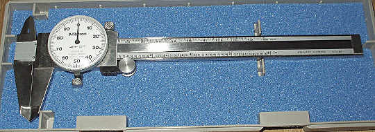 A dial calliper