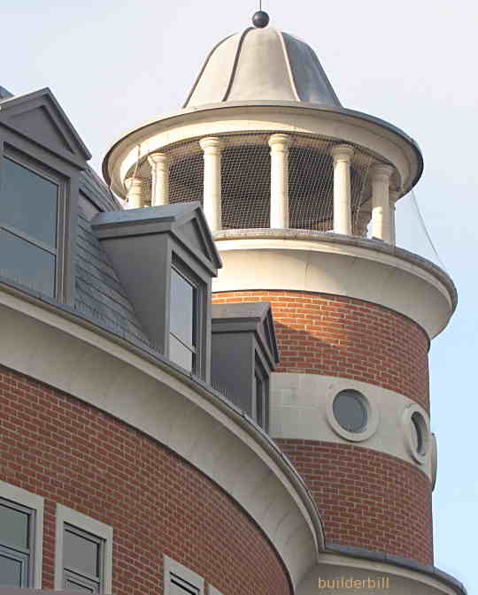 fine ashlar work and brickwork