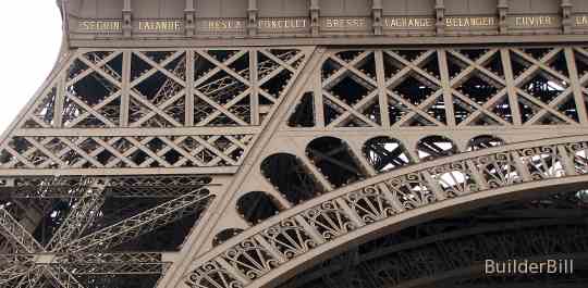 Details of the Eiffel Tower