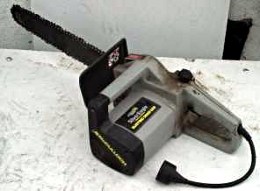 An electric chainsaw