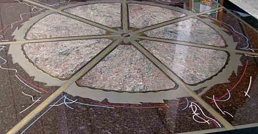 An epoxy based modern terazzo floor