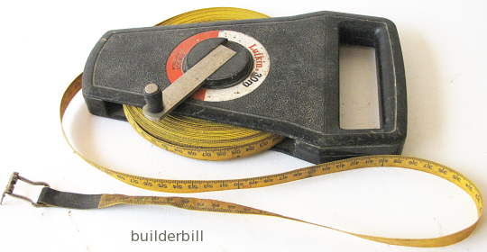 a 30m wind up tape measure