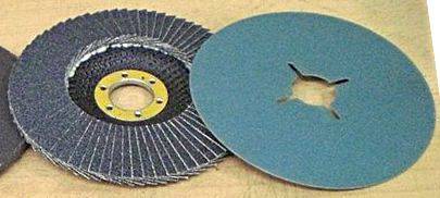 Two sandings disks.