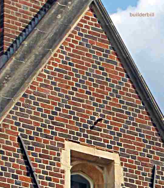 diagonal flemish bond