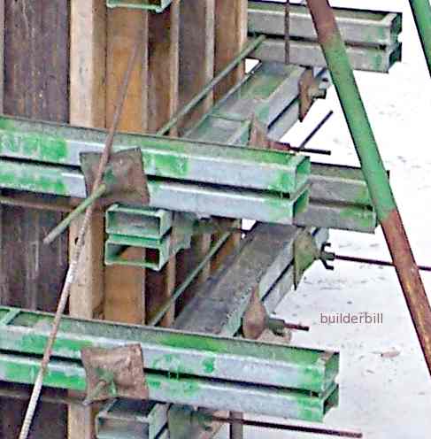 tie bolys used to clam column formwork