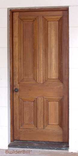 a four panel door