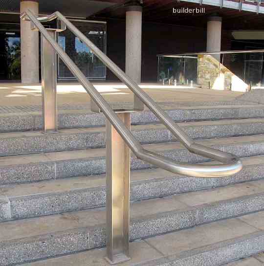 handrail safey terminals