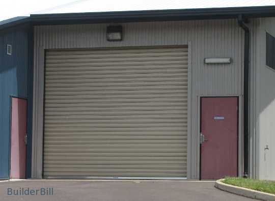 industrial roller door