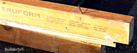 laminated softwood joist