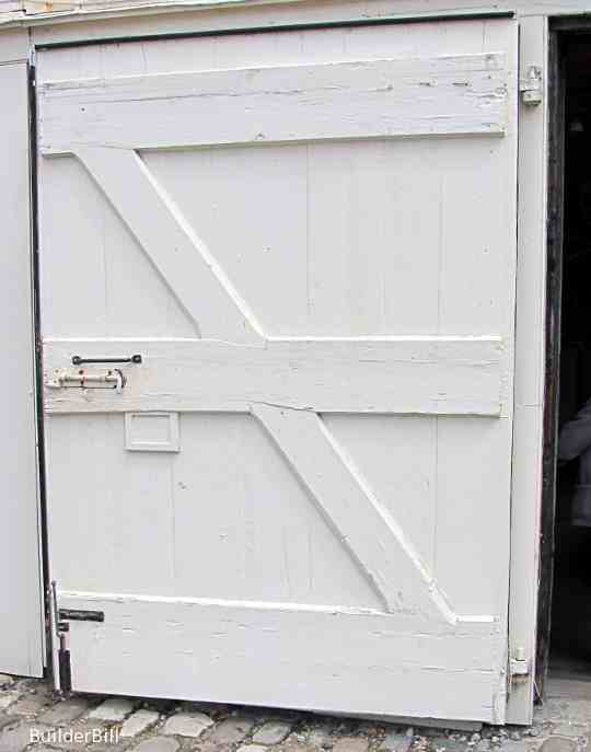 an extra wide batten door