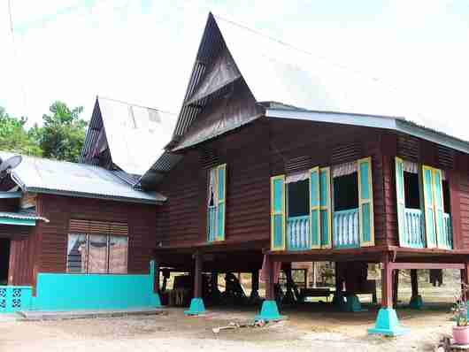 Traditional Malay house Malacca 