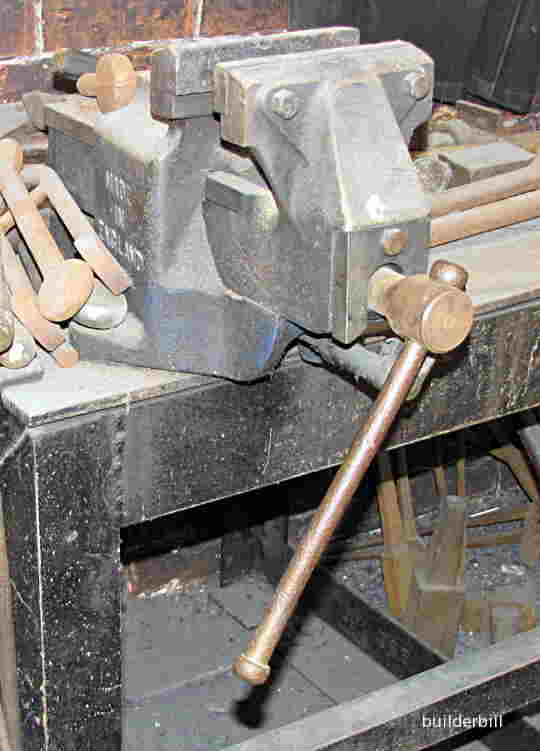 a mechanic's vise