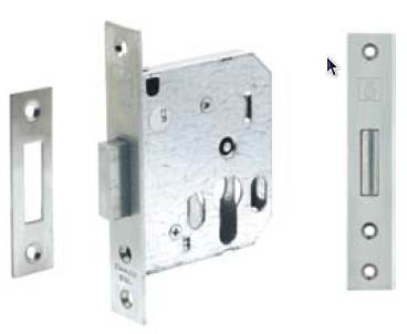 A mortise deadbolt lock