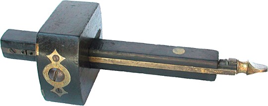 A typical mortice gauge