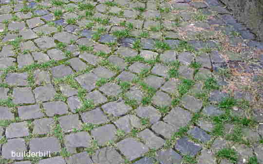 tradional stone cobbles