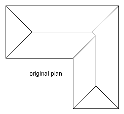 L shaped house plan