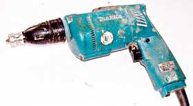 A mains power Makita drywall screwdriver.