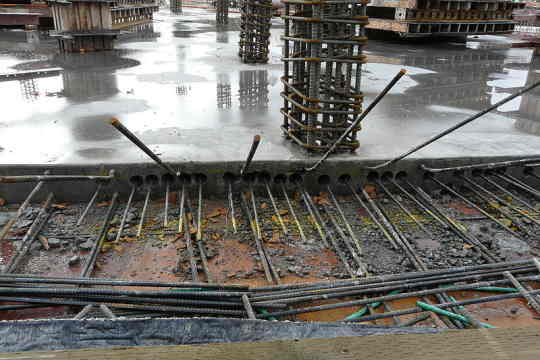 post tensioned slab 