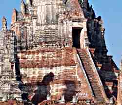 Ayayuthaya temple prang