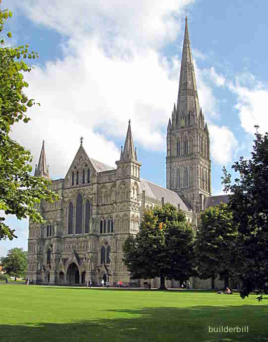 medieval masonry salisbury cathedral