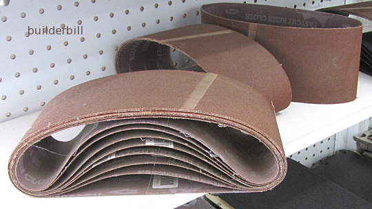 sanding belts