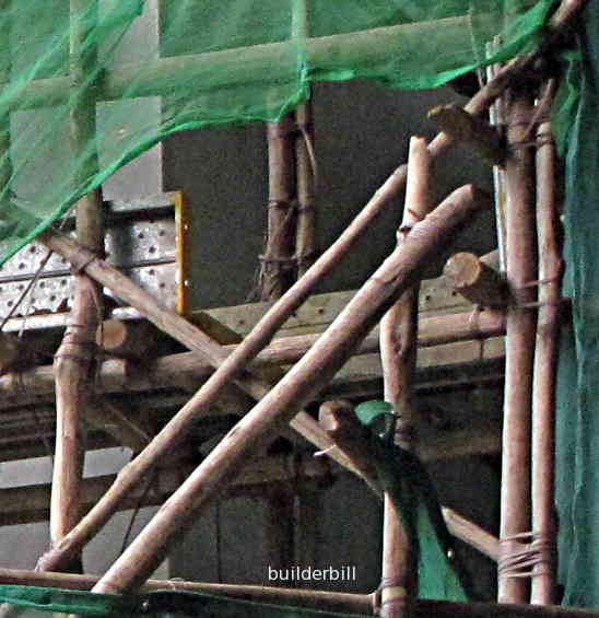 bamboo scaffold in Singapore