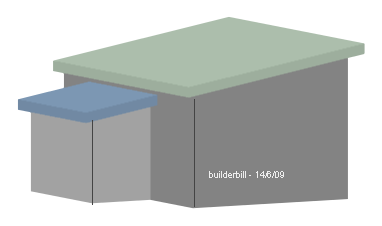 Graphical Construction Glossary &gt;&gt; Roofs and roofing. &gt;&gt; Shed roof