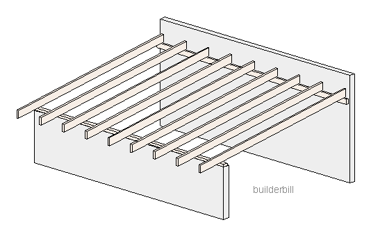 sketch of a shed roof