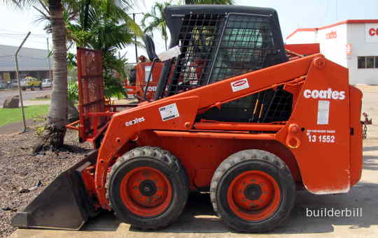 a skid steer loader