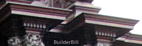 small dentil mouldings