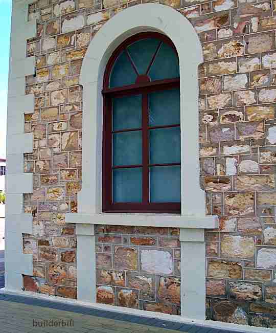 squared rubble stonework