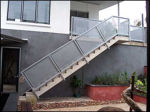 concrete stairs