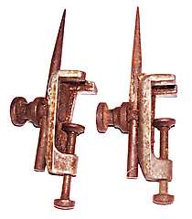 a pair of Eclipse trammel heads