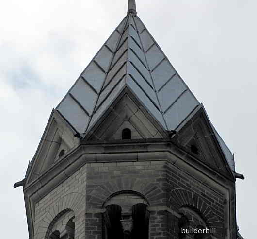 steeple roof in cologne germany