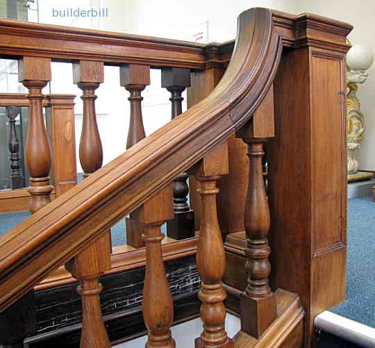 a handrail gooseneck