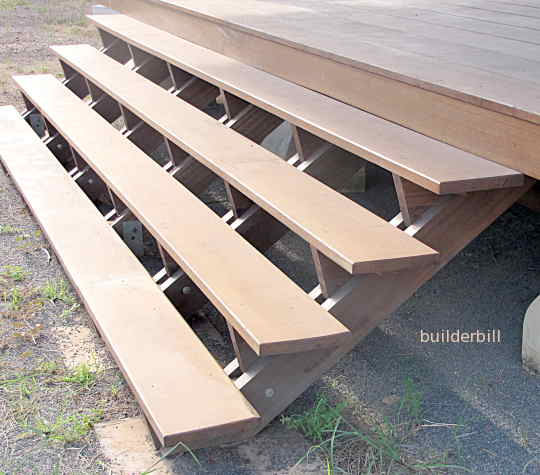 solid timber stair treads